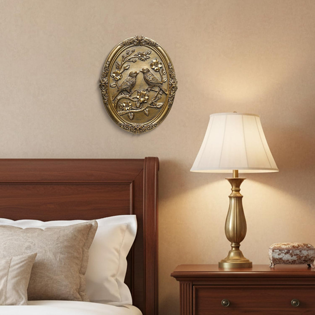 Vintage Bird Wall Sculpture